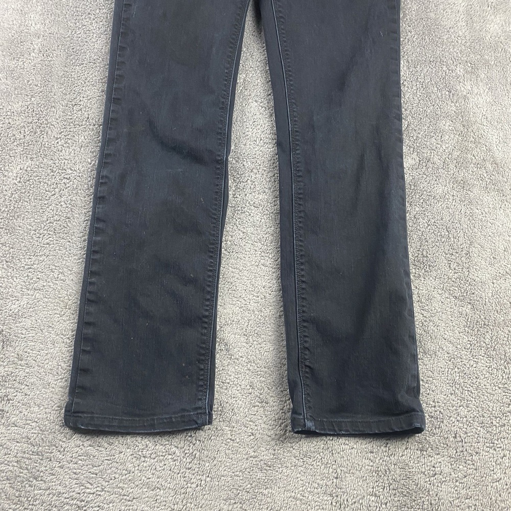 Levi's 571 Slim Fit Jeans Womens 29x27.5 Black Low‎ rise - Picture 2 of 16